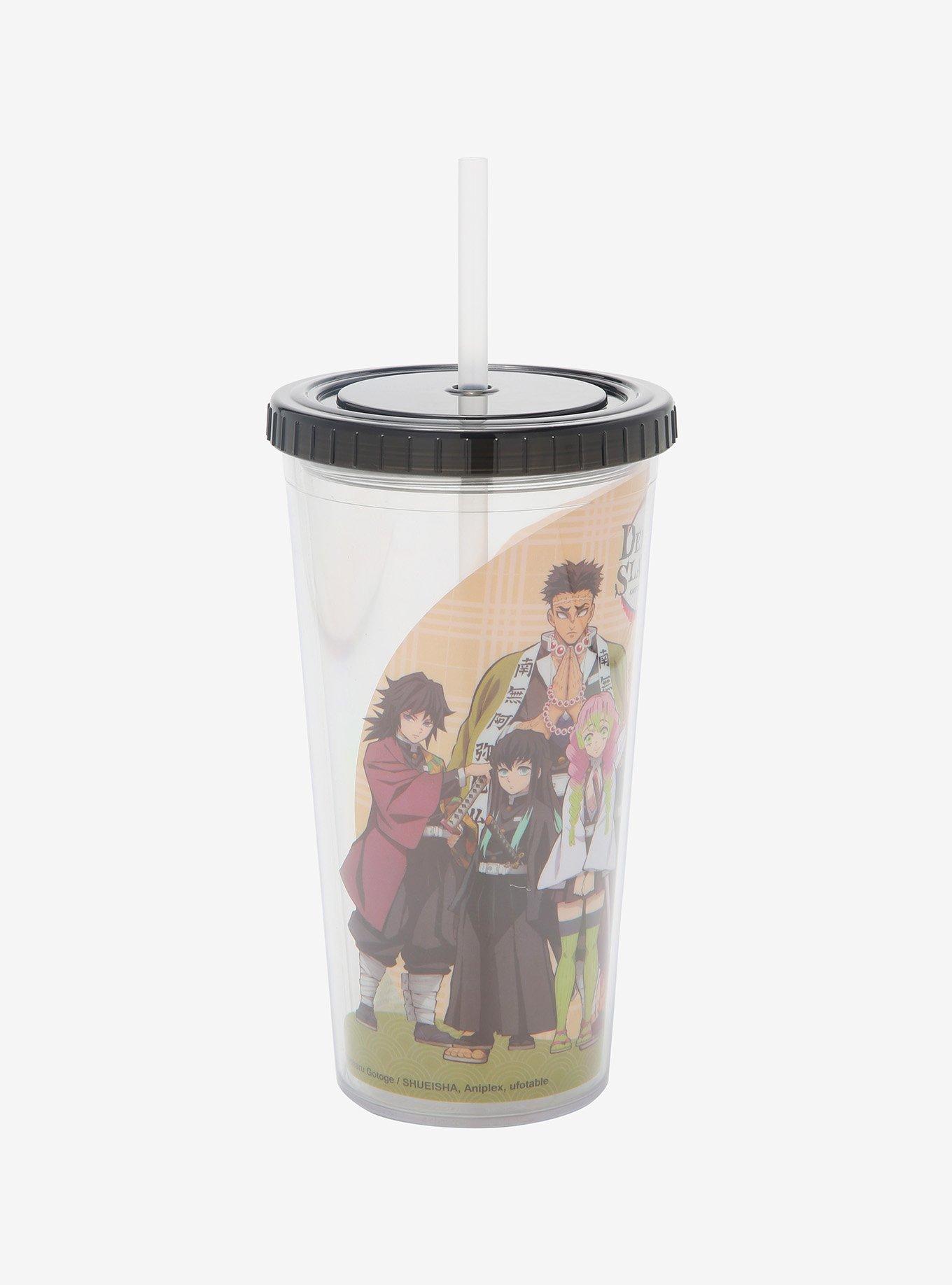 Demon Slayer: Kimetsu No Yaiba Group Acrylic Travel Cup, , alternate