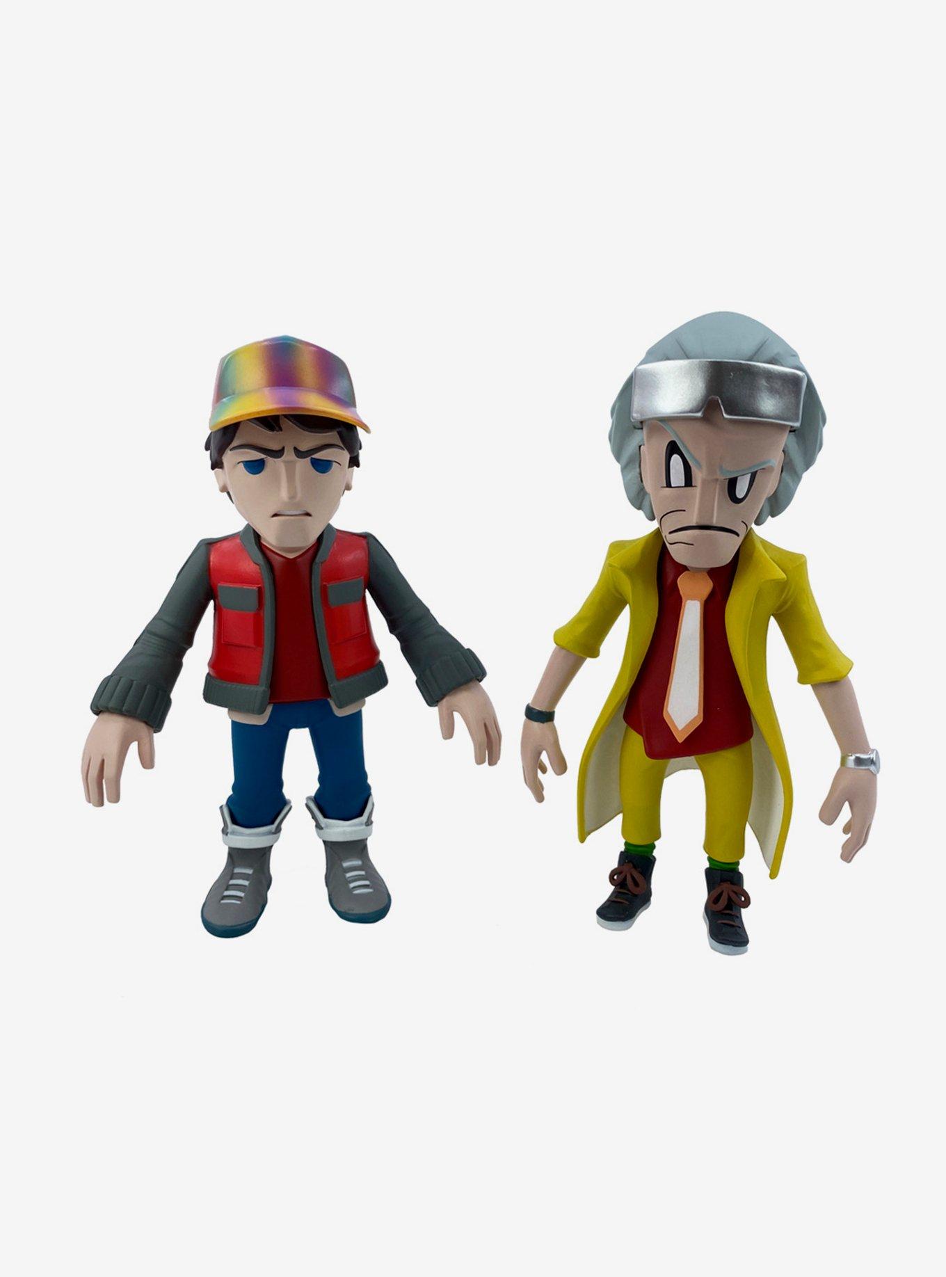 3DRetro Back to the Future Marty and Doc Vinyl Figure Set, , alternate