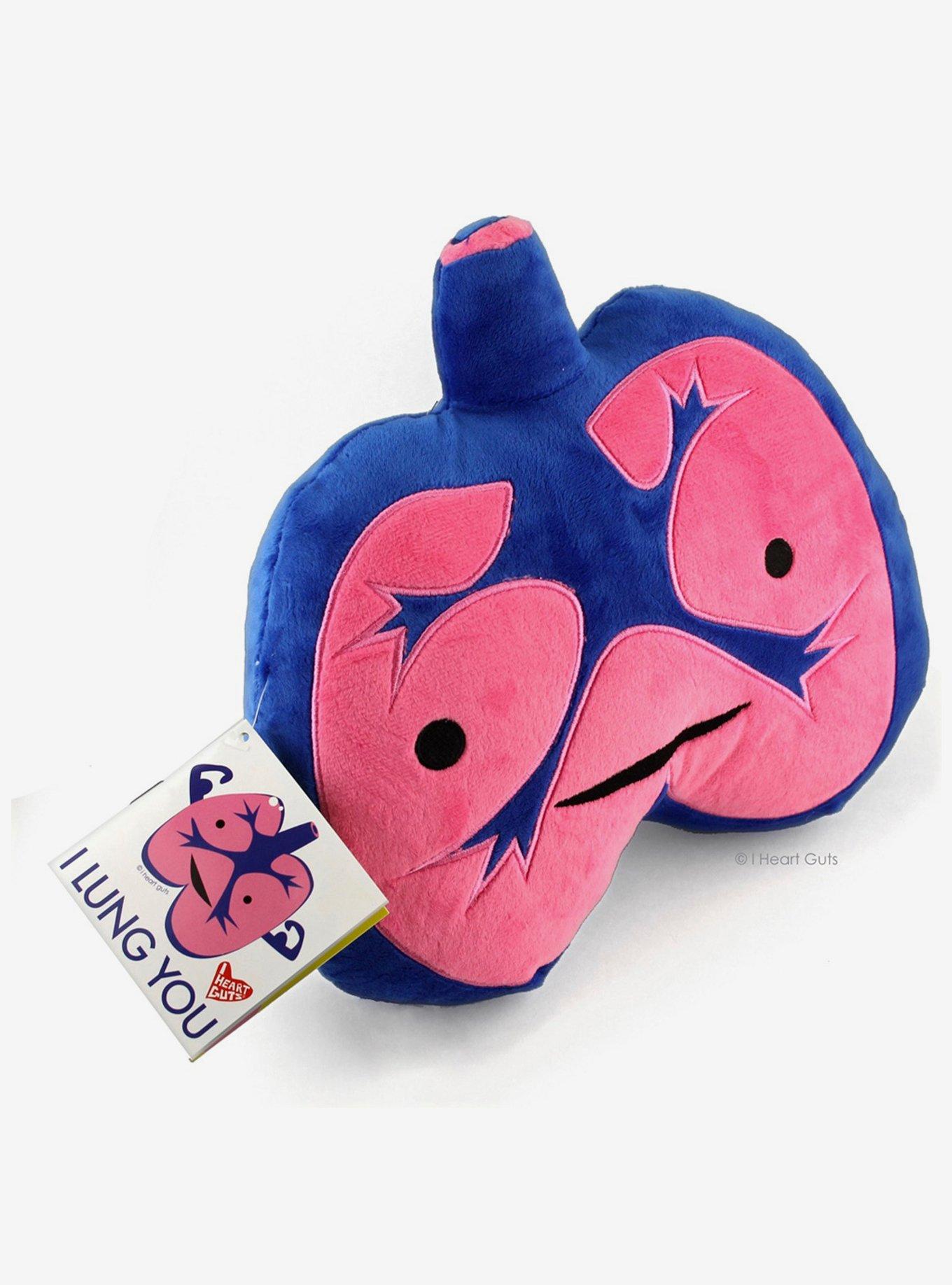 I Heart Guts Loud Lungs I Lung Rock N Roll Plush, , alternate