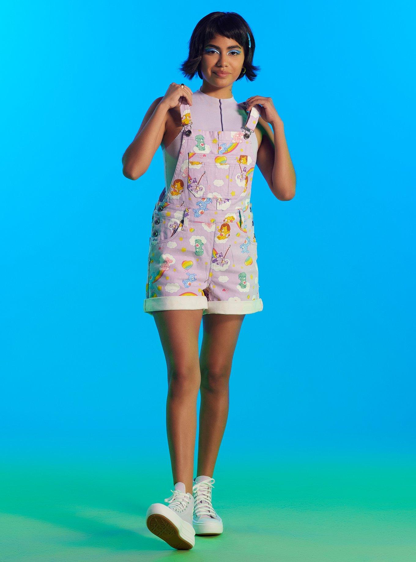 Care Bears Lavender Shortalls, MULTI, alternate