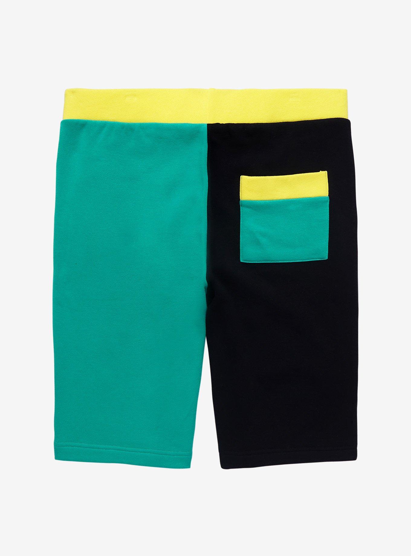 Jurassic Park Classic Logo Color Block Shorts - BoxLunch Exclusive, MULTI, alternate