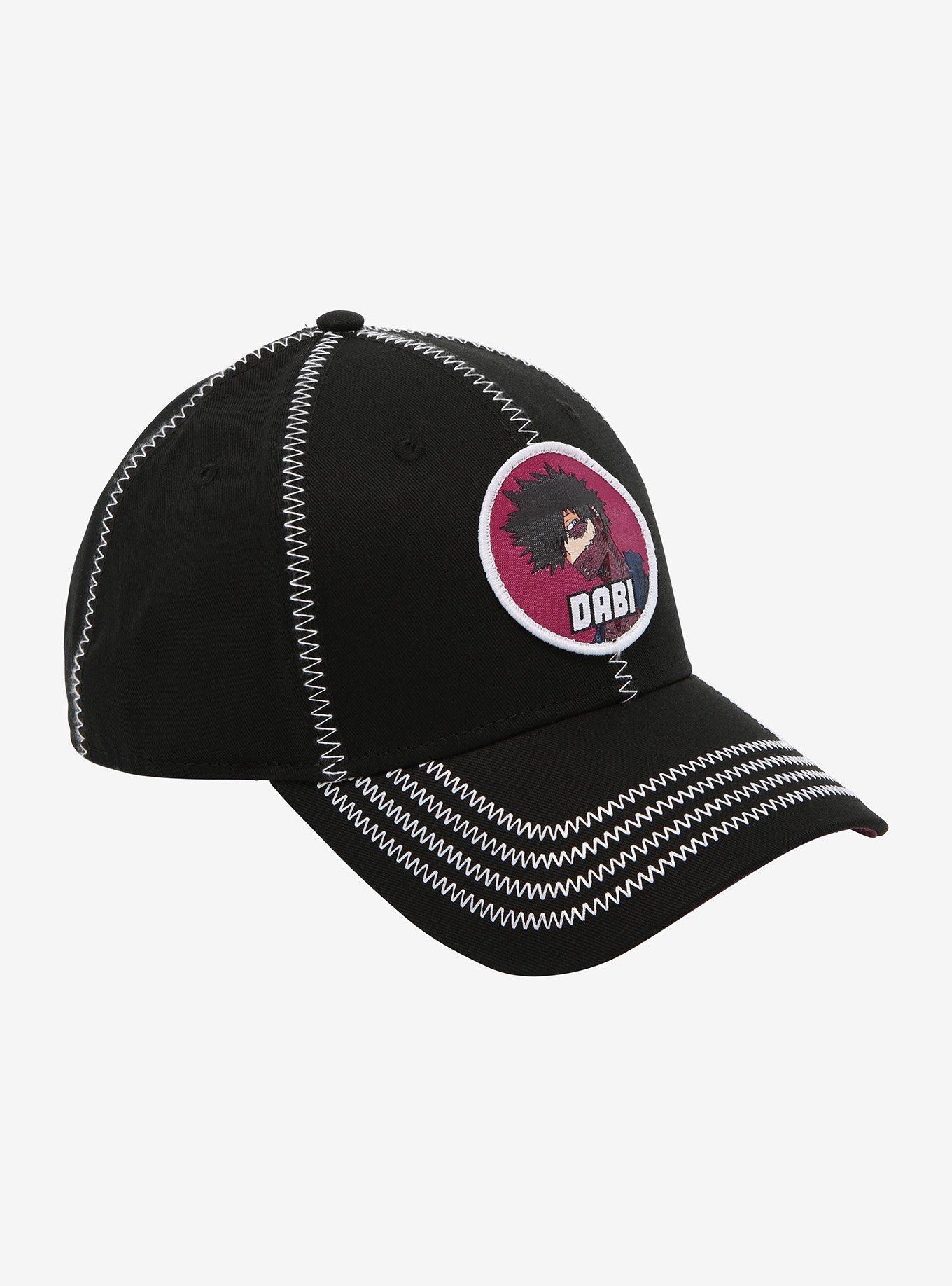 My Hero Academia Dabi Contrast Stitch Snapback Hat, , alternate