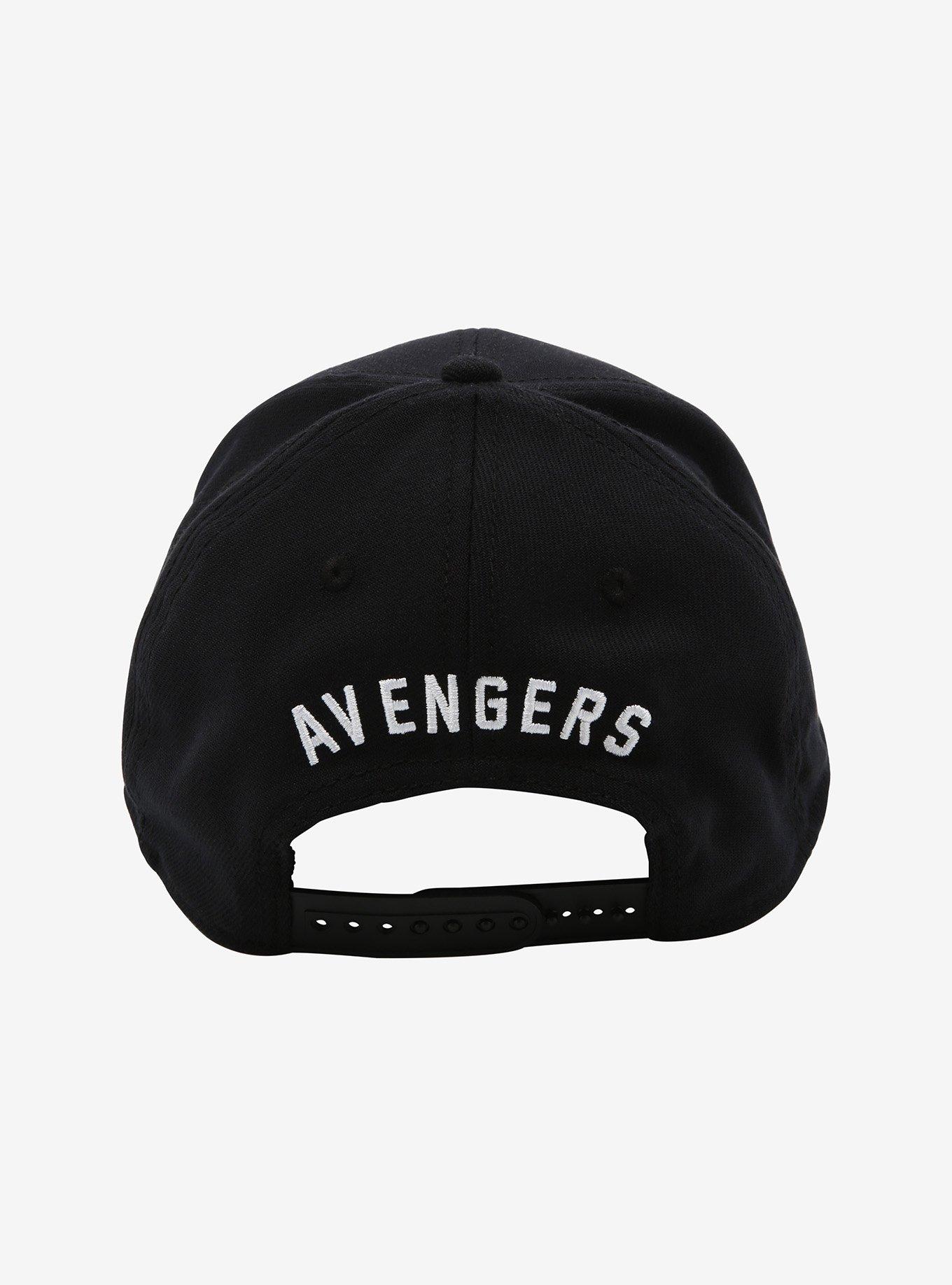 Marvel Avengers Logo Snapback Hat, , alternate