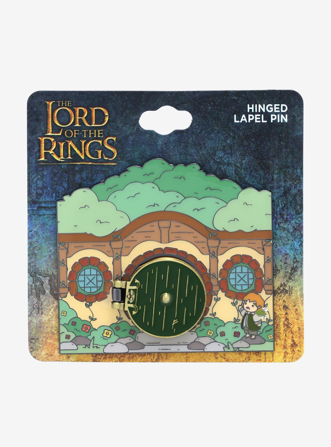 The Lord of the Rings Bag End Door Enamel Pin - BoxLunch Exclusive, , alternate