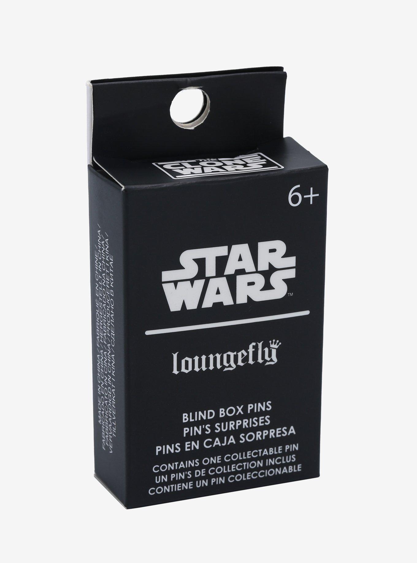Loungefly Star Wars: The Clone Wars Backpacks Blind Box Enamel Pin - BoxLunch Exclusive, , alternate