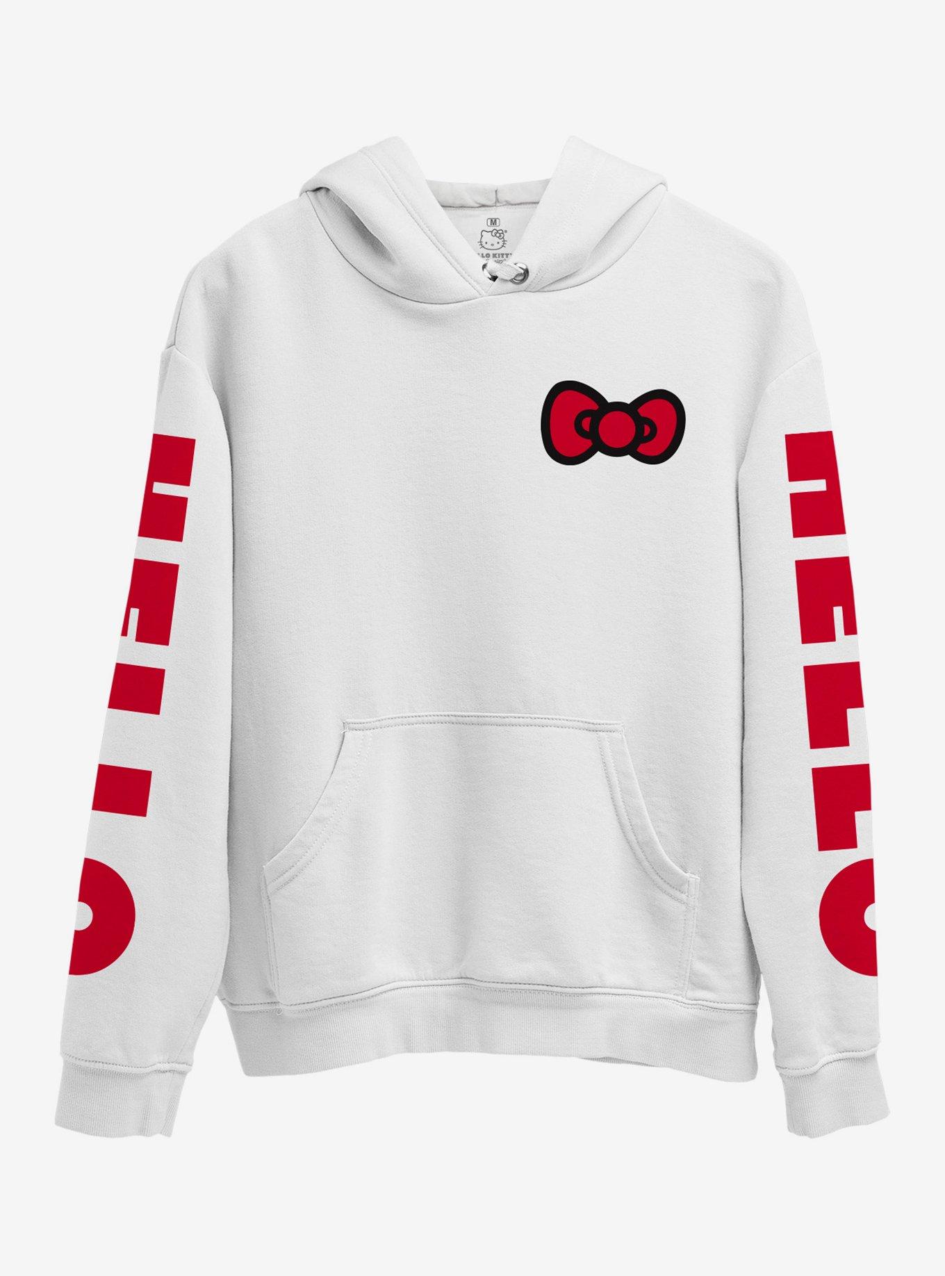 Hello Kitty Bow Girls Hoodie, MULTI, alternate