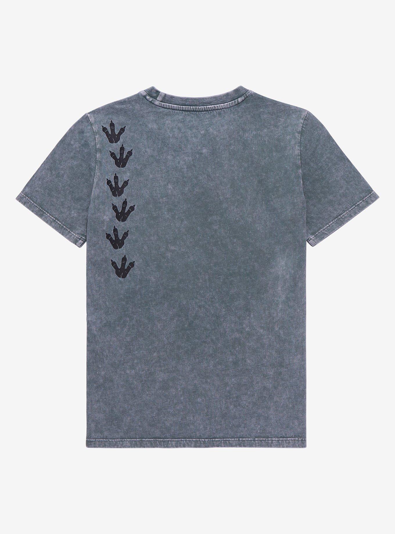 Jurassic Park Do Not Disturb Youth T-Shirt - BoxLunch Exclusive, GREY, alternate