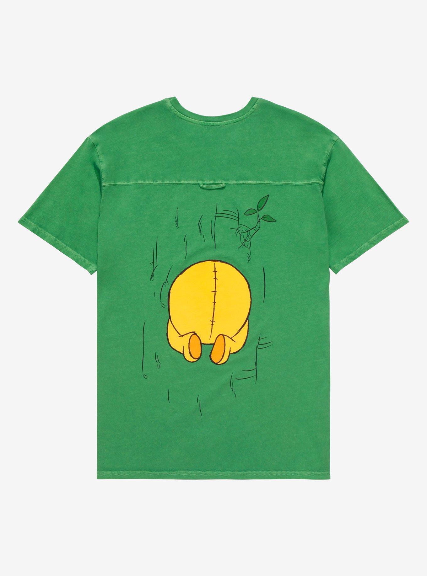 Disney Winnie the Pooh Tree Double-Sided T-Shirt - BoxLunch Exclusive, GREEN, alternate