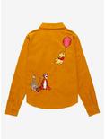 Her Universe Disney Winnie the Pooh Pooh & Friends Embroidered Overshirt - BoxLunch Exclusive, MUSTARD, alternate