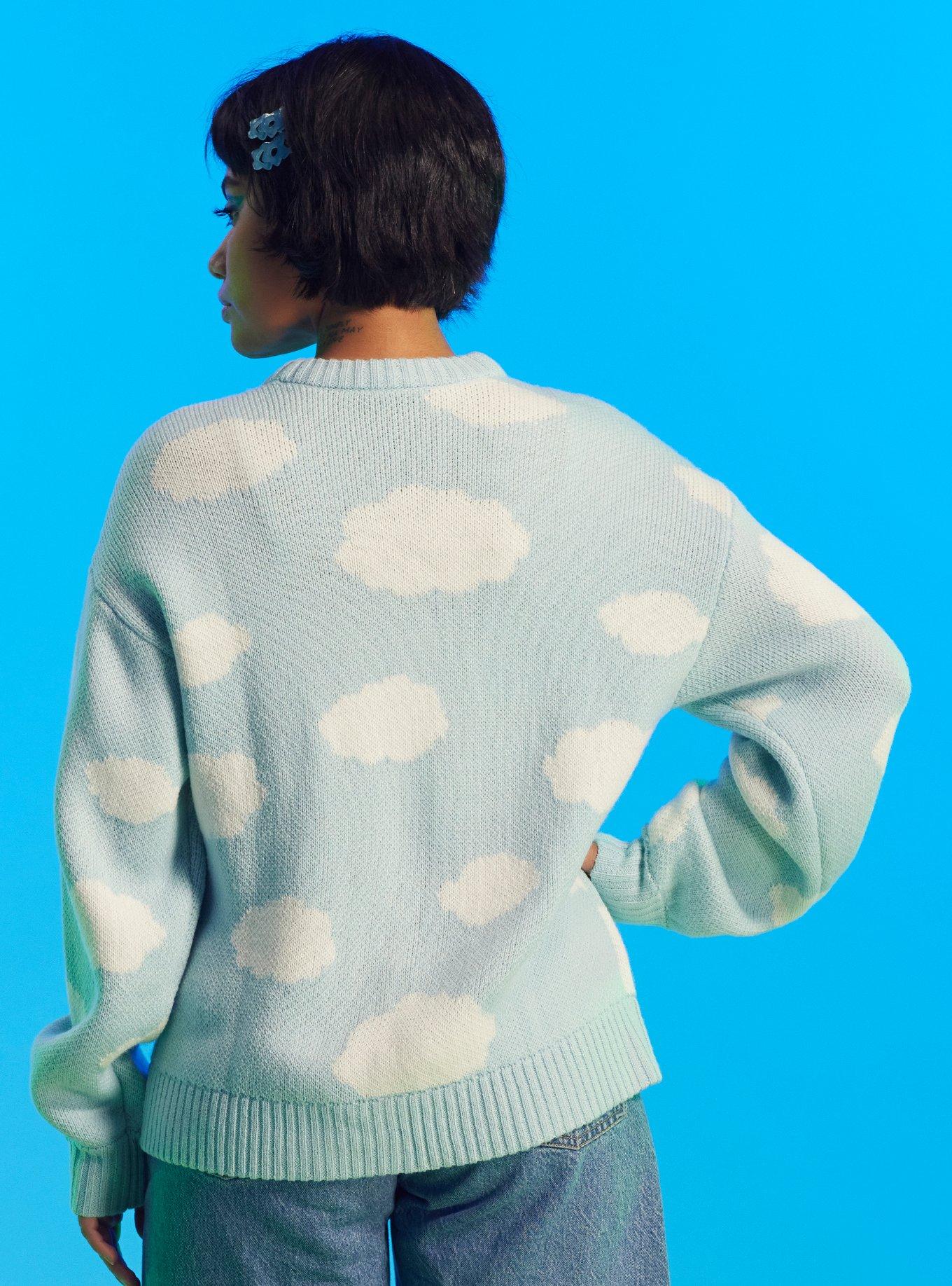 Care Bears Cloud Chunky Knit Skimmer Cardigan, MULTI, alternate