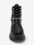 Black Chain Chunky Platform Boots, MULTI, alternate