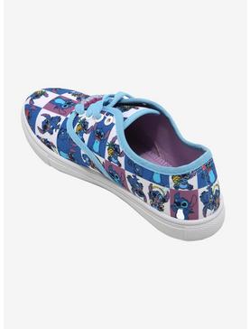 Disney Lilo & Stitch Grid Lace-Up Sneakers, , hi-res