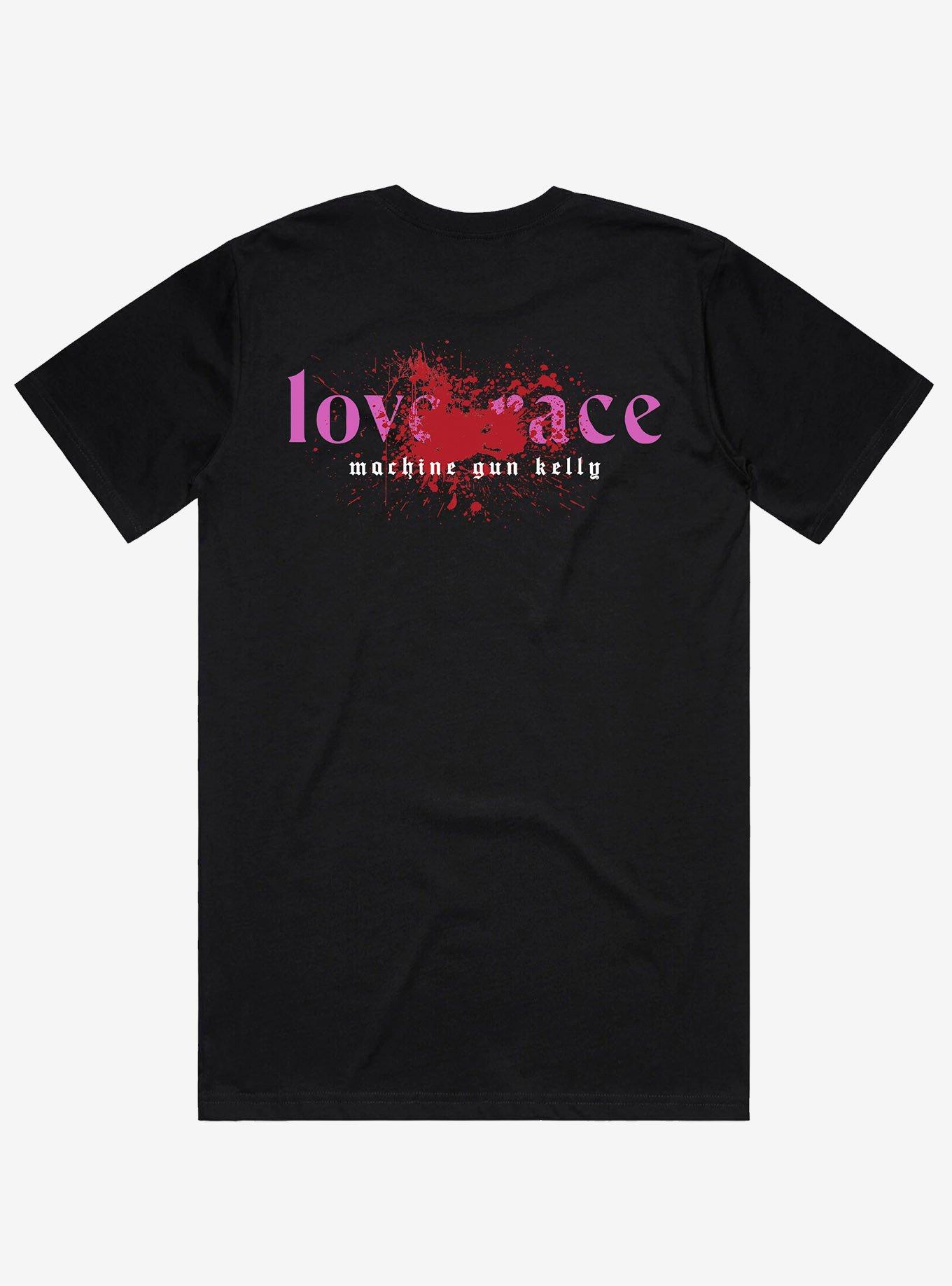 Machine Gun Kelly Love Race Girls T-Shirt, BLACK, alternate