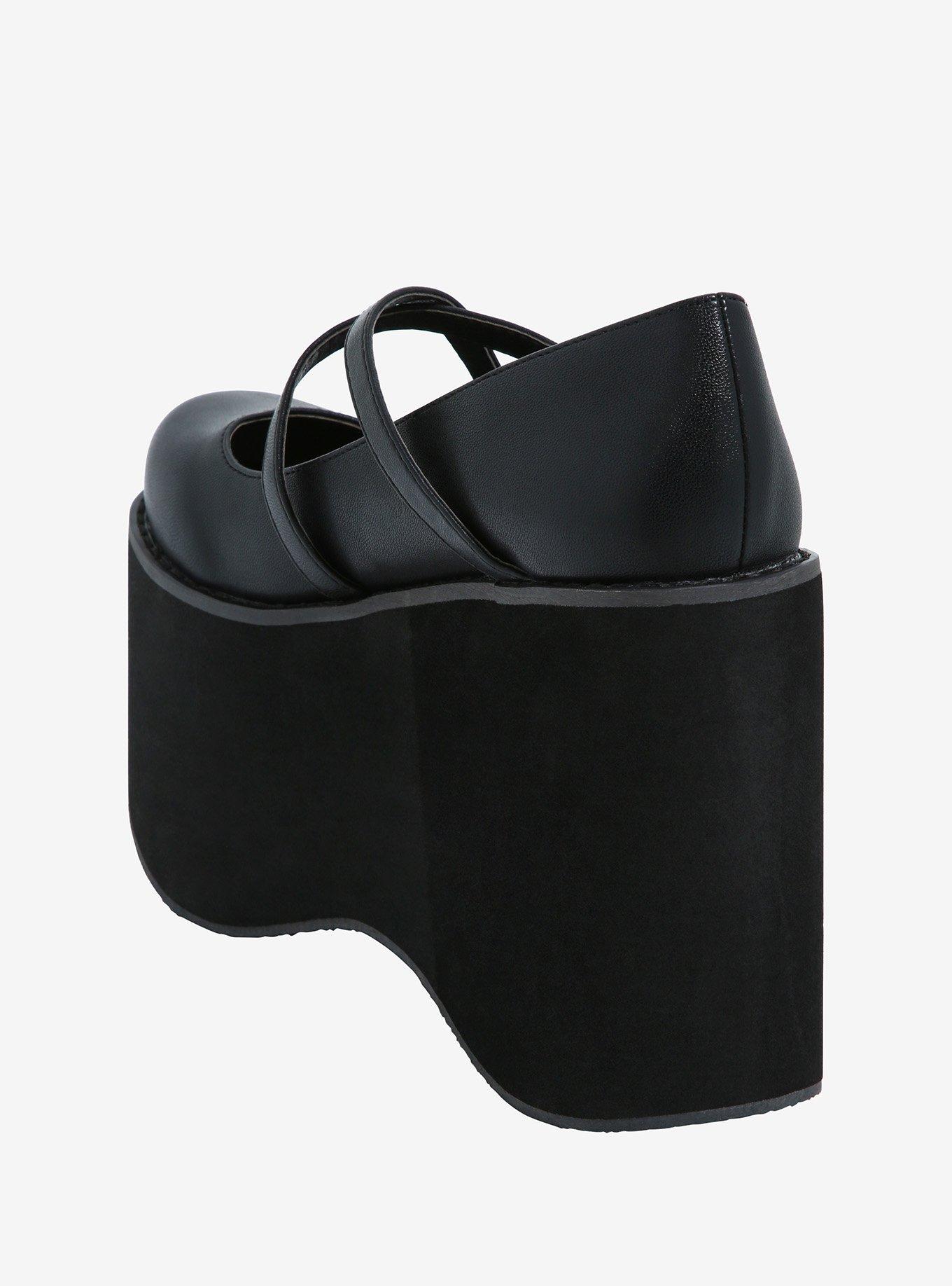 Crisscross Strap Platform Mary Janes, MULTI, alternate
