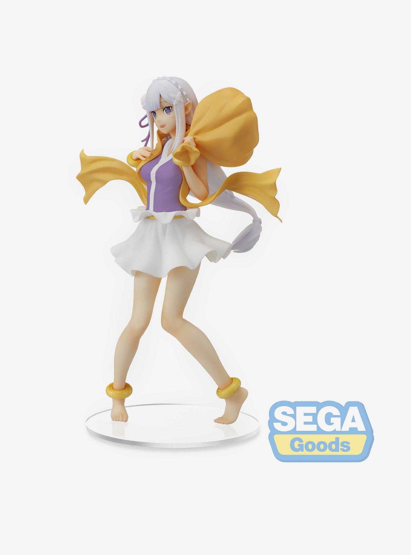 SEGA Re:Zero Starting Life In Another World Emilia Wind God Collectible Figure, , alternate