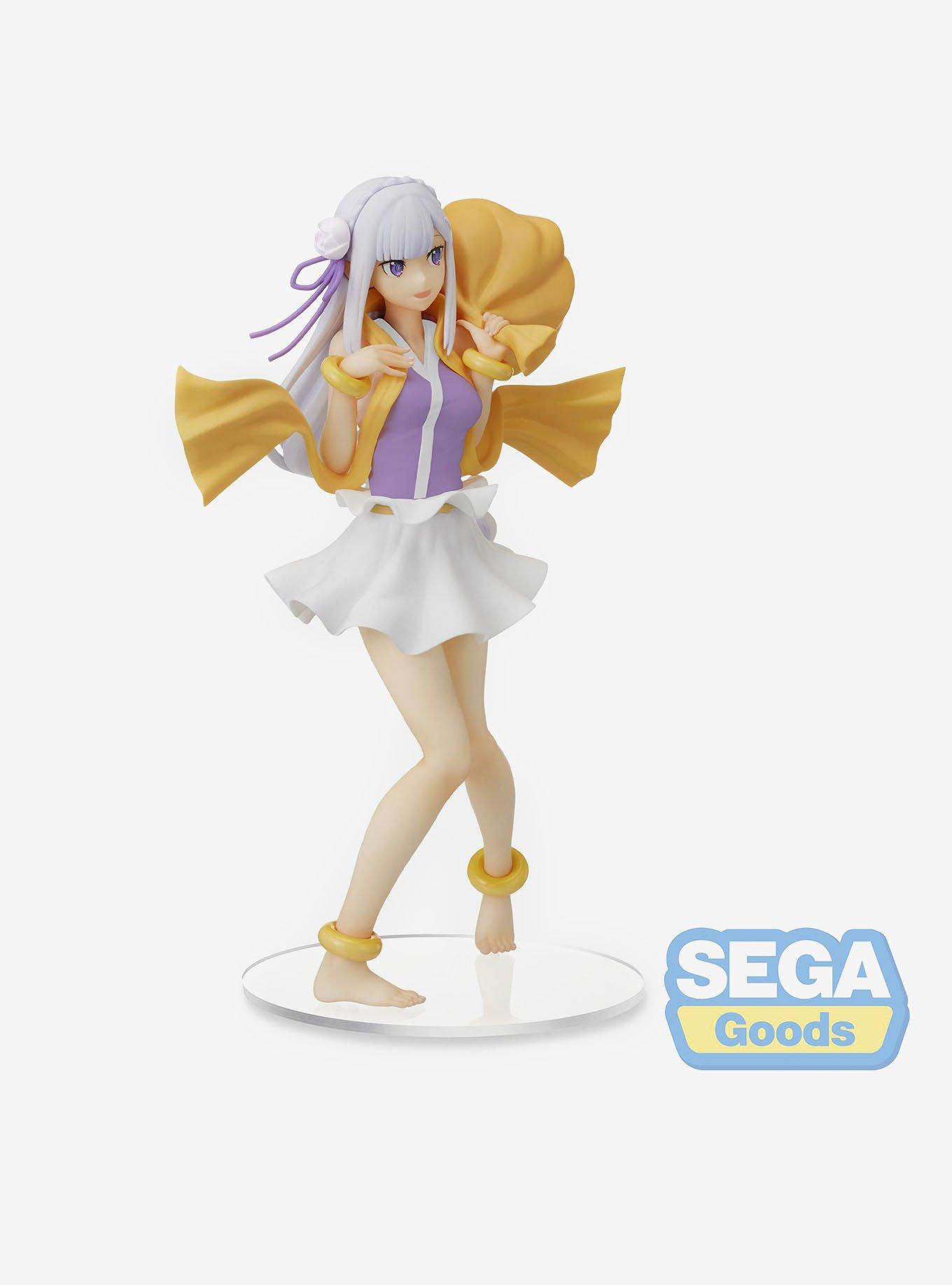 SEGA Re:Zero Starting Life In Another World Emilia Wind God Collectible Figure, , alternate
