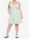 Mint Strawberry Tiered Dress Plus Size, MINT, alternate