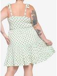 Mint Strawberry Tiered Dress Plus Size, MINT, alternate