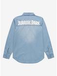 Jurassic Park Embroidered Denim Women's Overshirt - BoxLunch Exclusive, DENIM, alternate