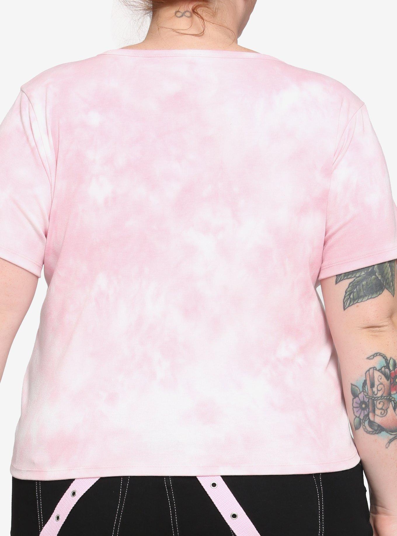 Disney Winnie The Pooh Pink Tie-Dye Girls Baby T-Shirt Plus Size, MULTI, alternate