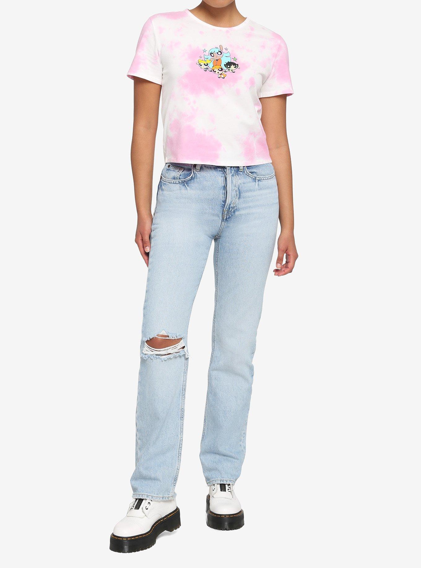 The Powerpuff Girls Tie-Dye Girls Baby T-Shirt, MULTI, alternate