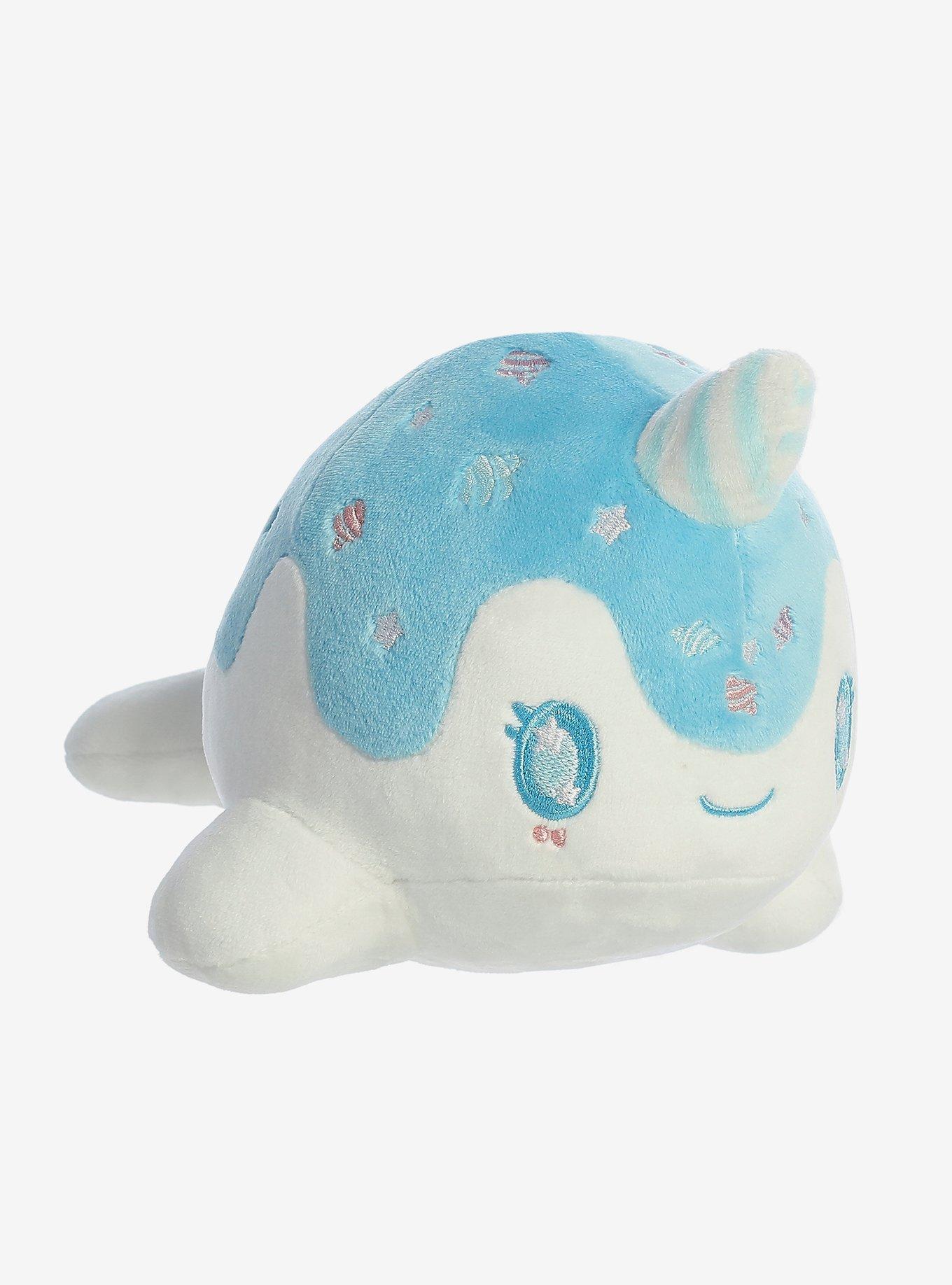Tasty Peach Blue Raspberry Nomwhal Plush, , alternate