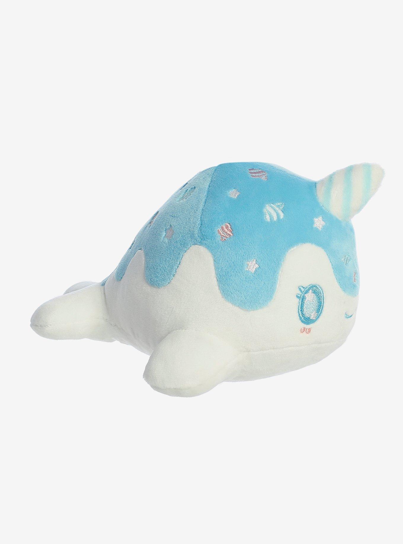 Tasty Peach Blue Raspberry Nomwhal Plush, , alternate