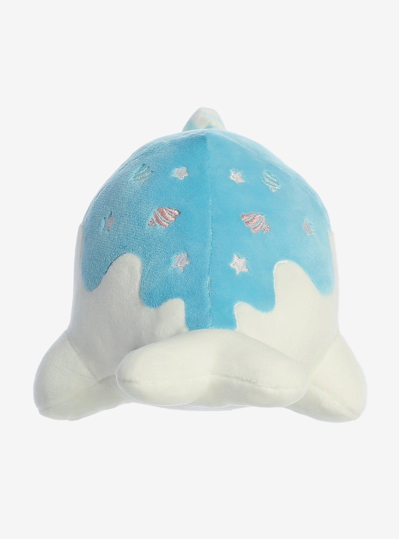 Tasty Peach Blue Raspberry Nomwhal Plush, , alternate