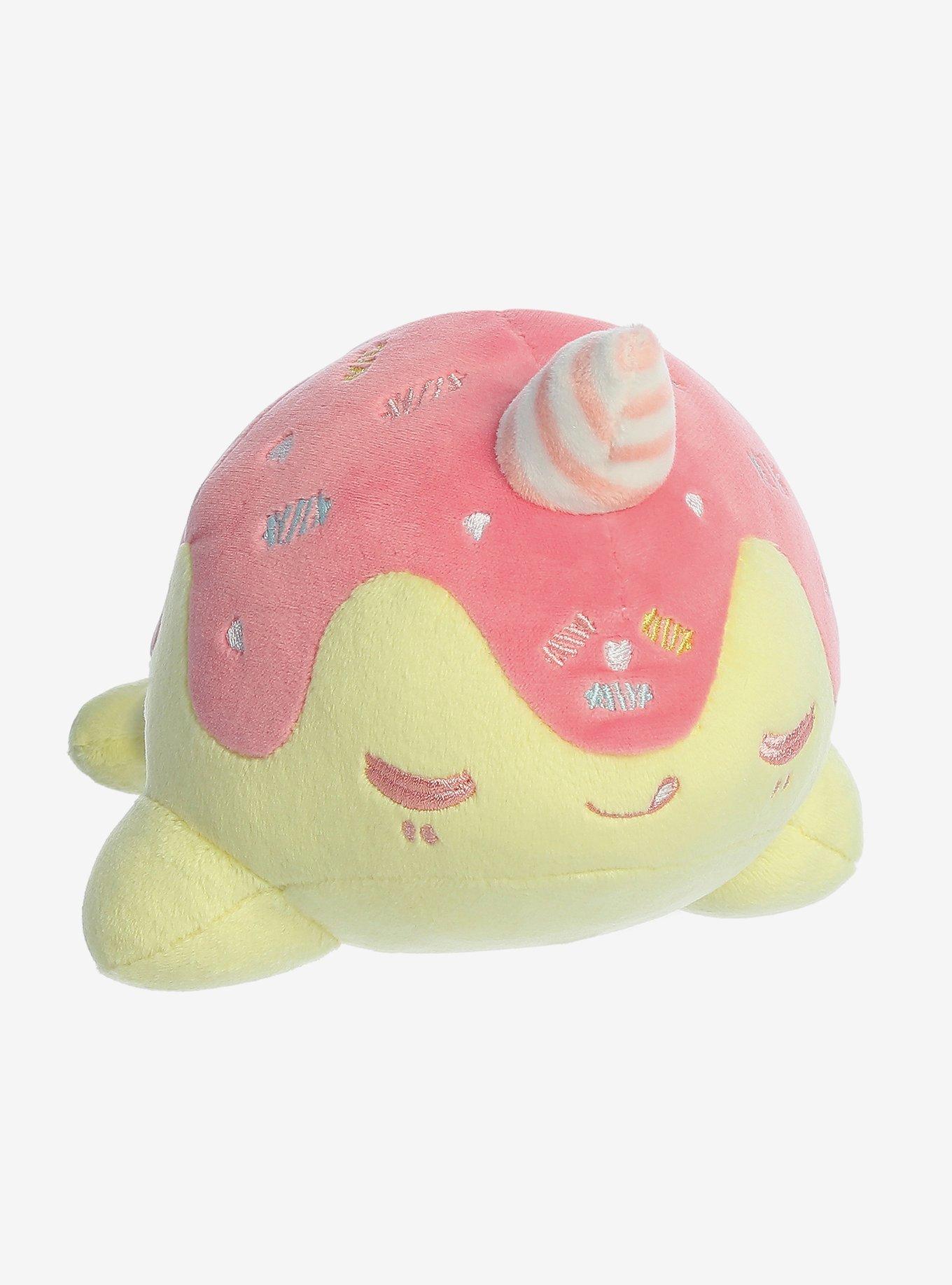 Tasty Peach Bubble Gum Nomwhal Plush, , alternate