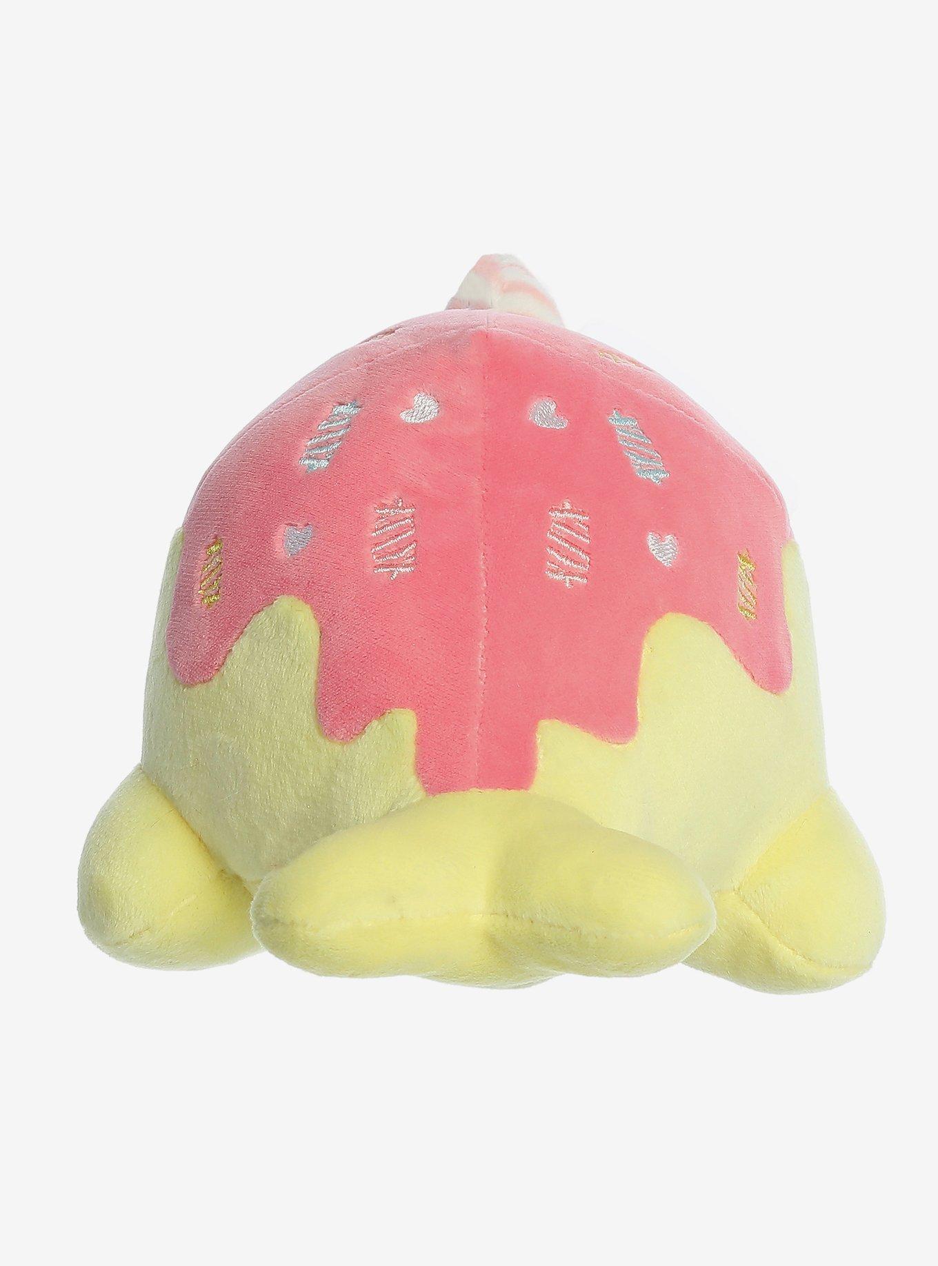 Tasty Peach Bubble Gum Nomwhal Plush, , alternate