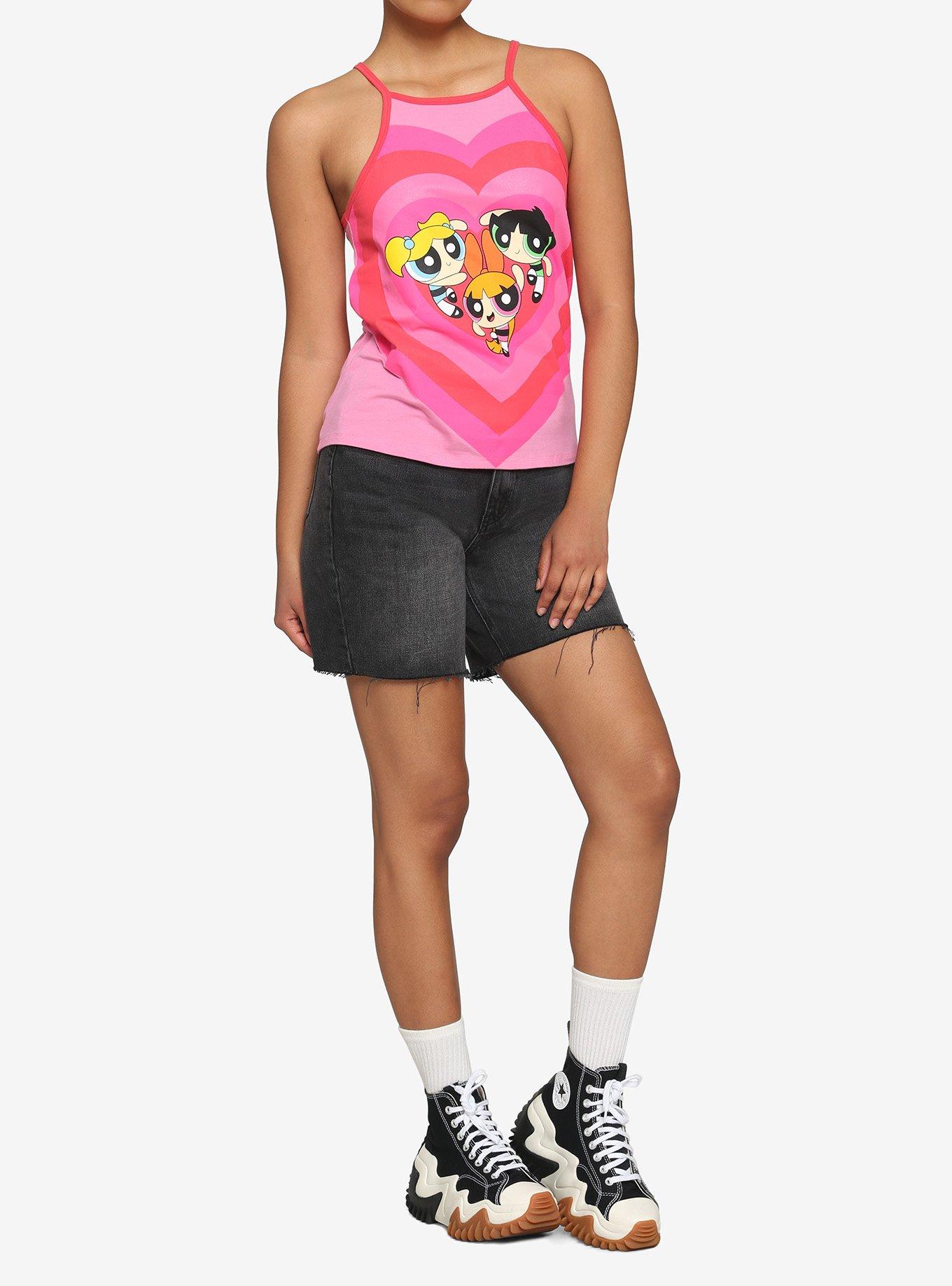The Powerpuff Girls Heart Trio Girls Cami, MULTI, alternate