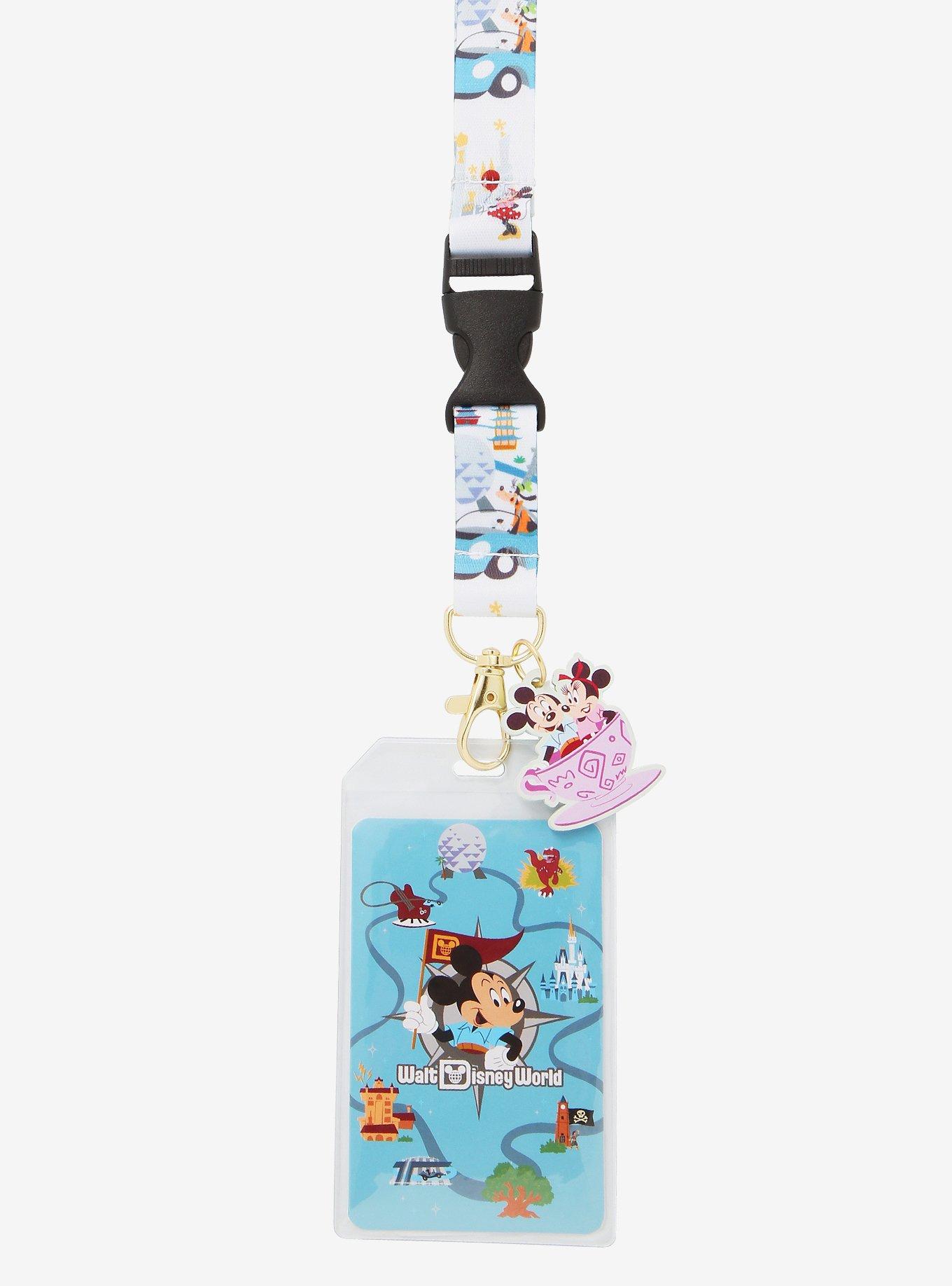Disney Walt Disney World 50th Anniversary Lanyard, , alternate