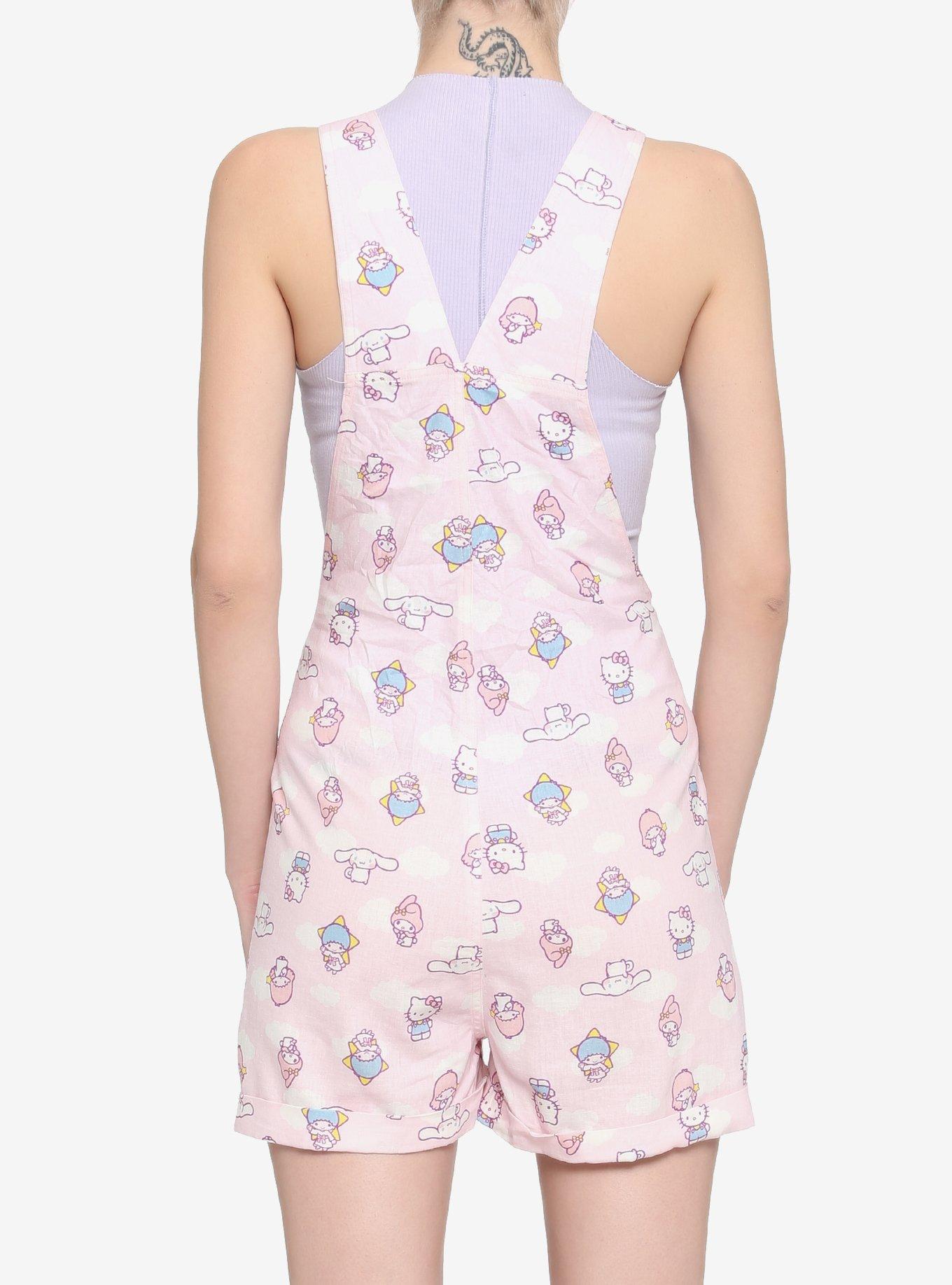 Hello Kitty And Friends Cloud Soft Shortalls, MULTI, alternate