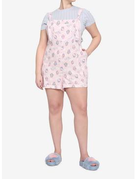 Hello Kitty And Friends Cloud Soft Shortalls Plus Size, , hi-res