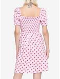 Pink Strawberry Smocked Dress, PINK, alternate