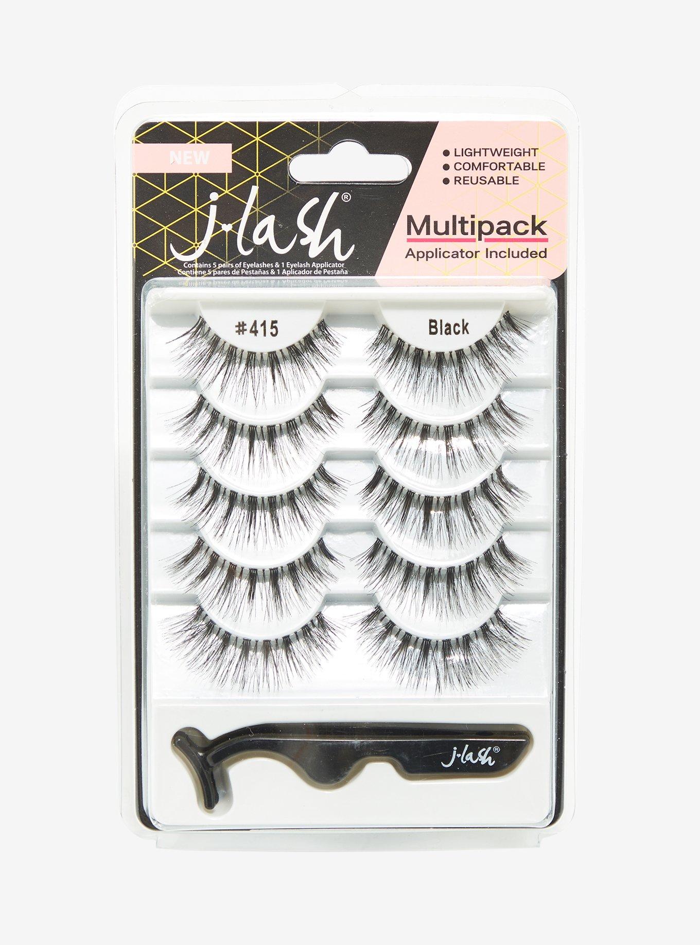 J-Lash Eyelash Multipack With Applicator, , alternate