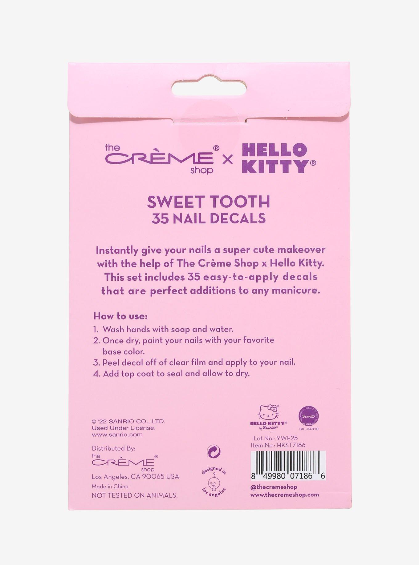 The Creme Shop Hello Kitty Kaiju Nail Sticker Decal Set, , alternate
