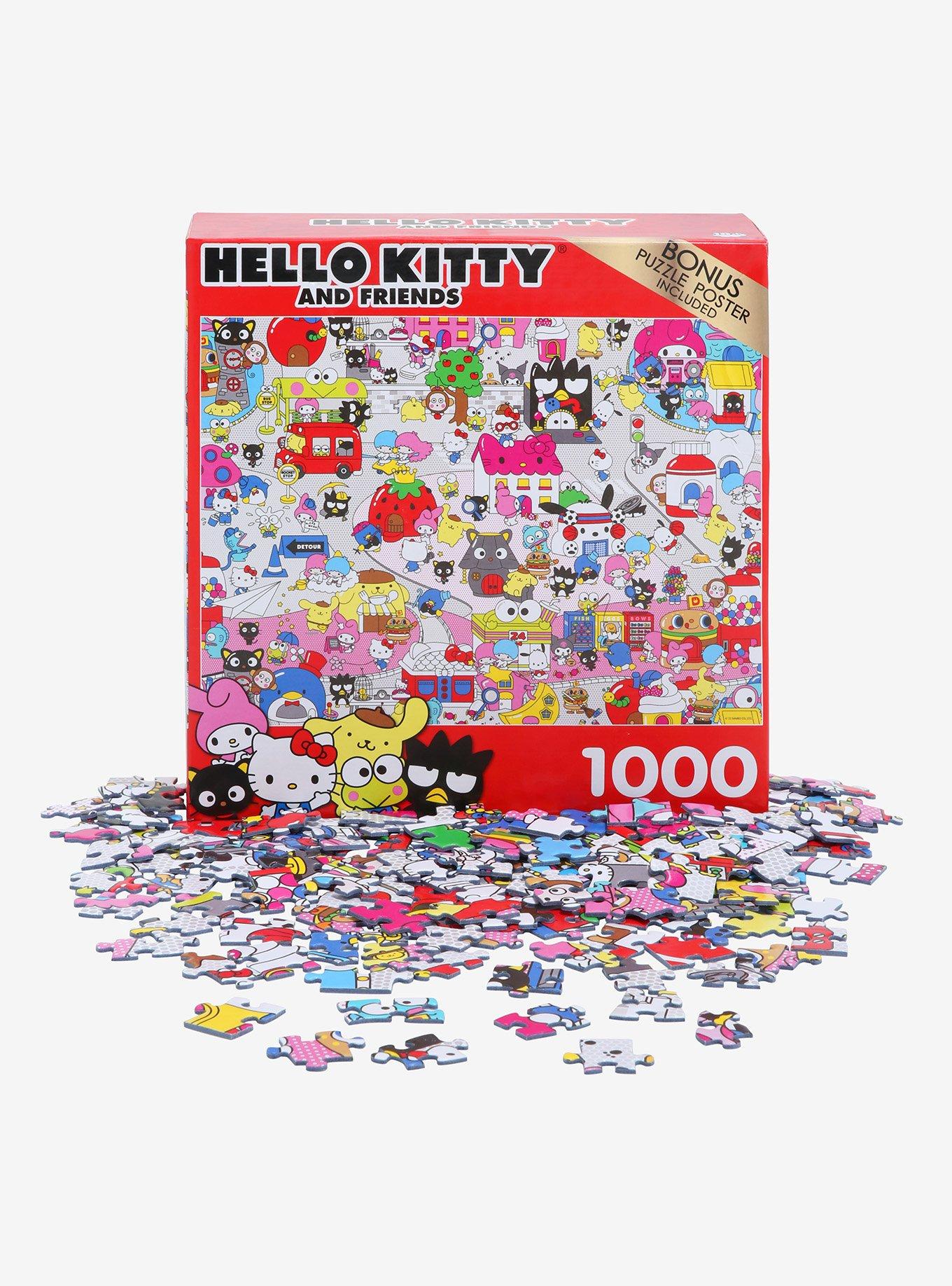Sanrio Hello Kitty & Friends Town 1000-Piece Puzzle, , alternate