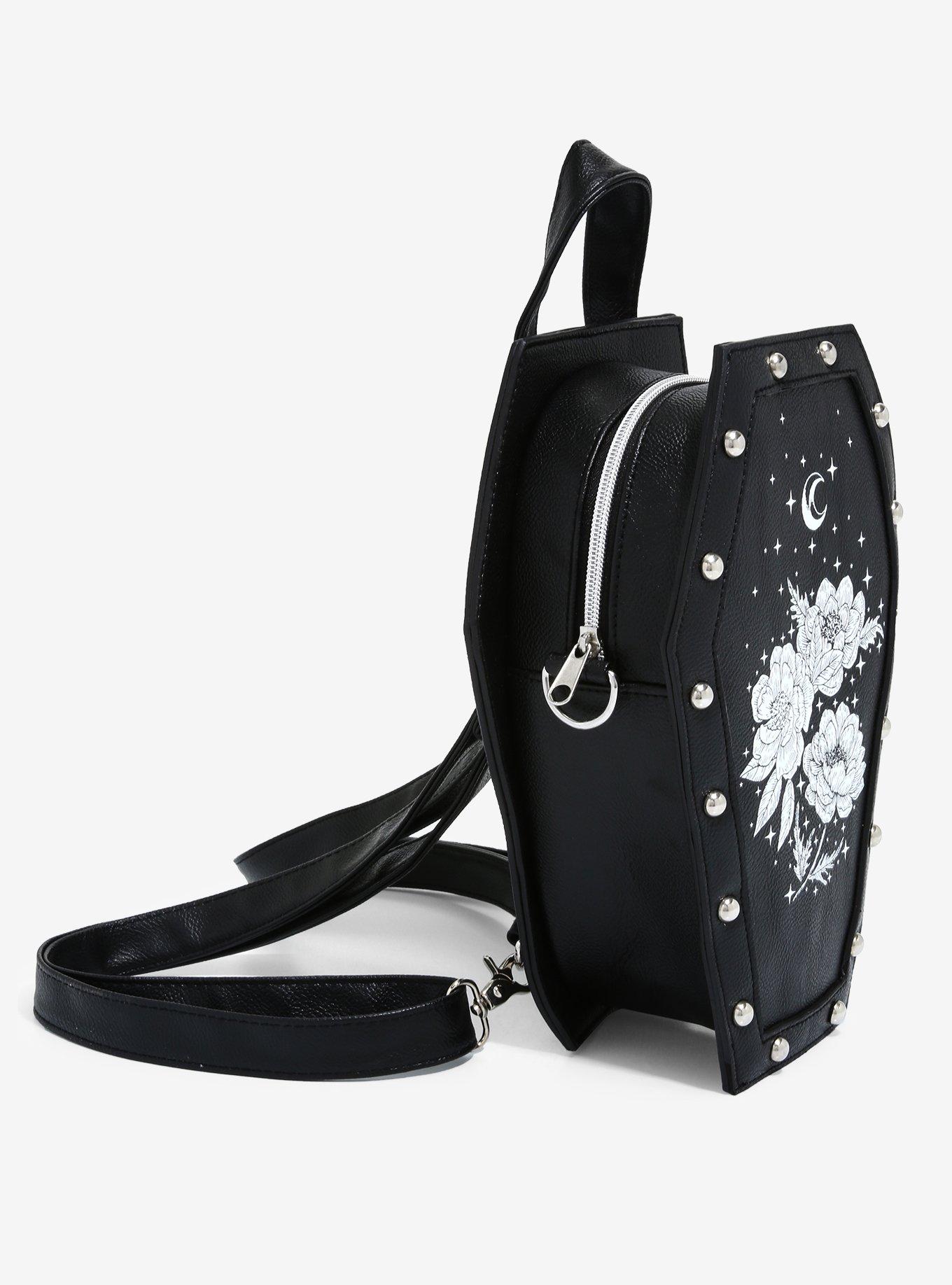 Floral Celestial Coffin Mini Backpack, , alternate