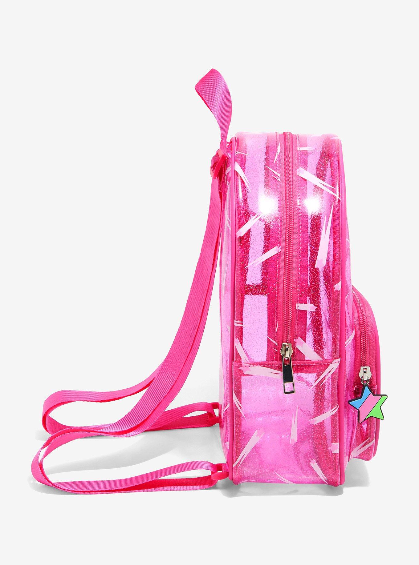The Powerpuff Girls Pink Clear Mini Backpack, , alternate