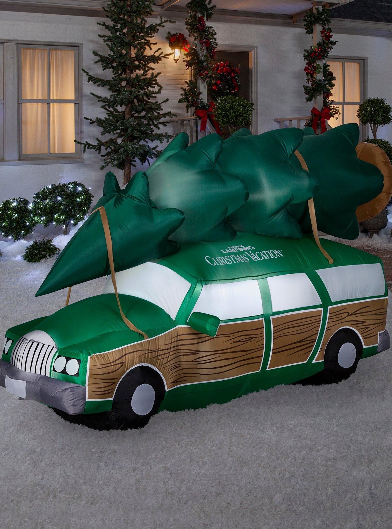 National Lampoon's Christmas Vacation Station Wagon Inflatable Decor