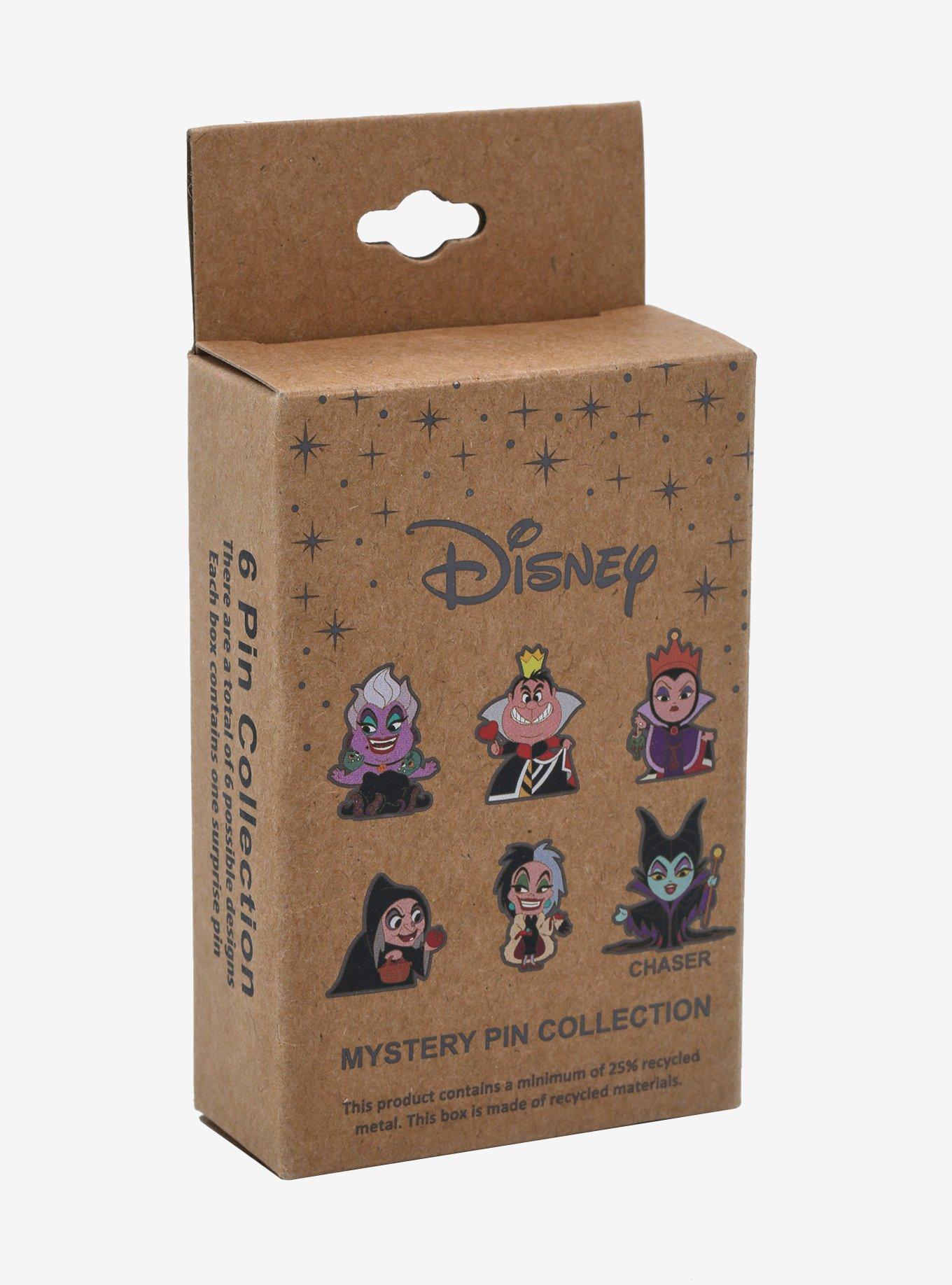 Disney Villains Chibi Blind Box Enamel Pin - BoxLunch Exclusive, , alternate
