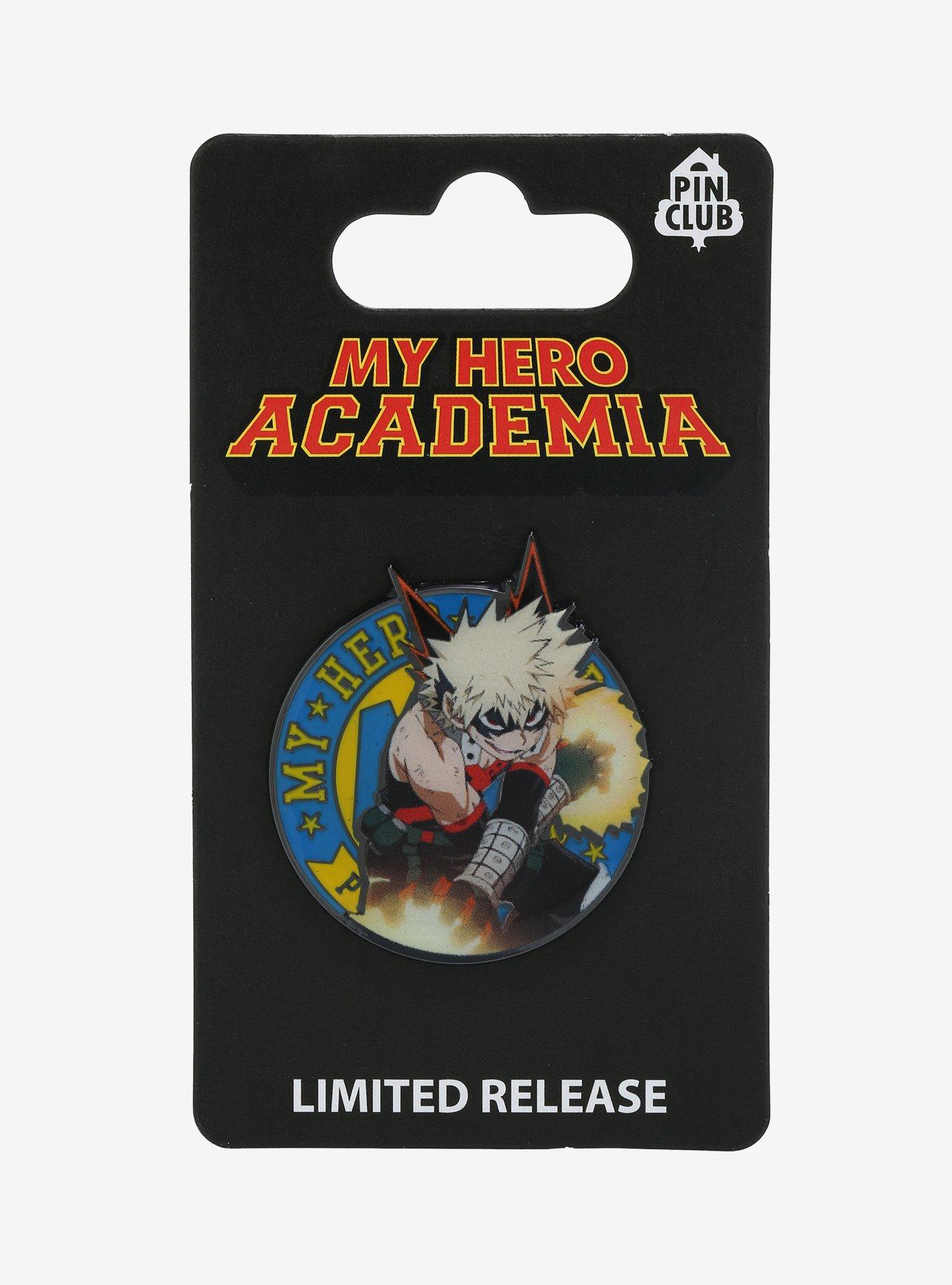 My Hero Academia Katsuki Bakugo Circle Enamel Pin - BoxLunch Exclusive, , alternate