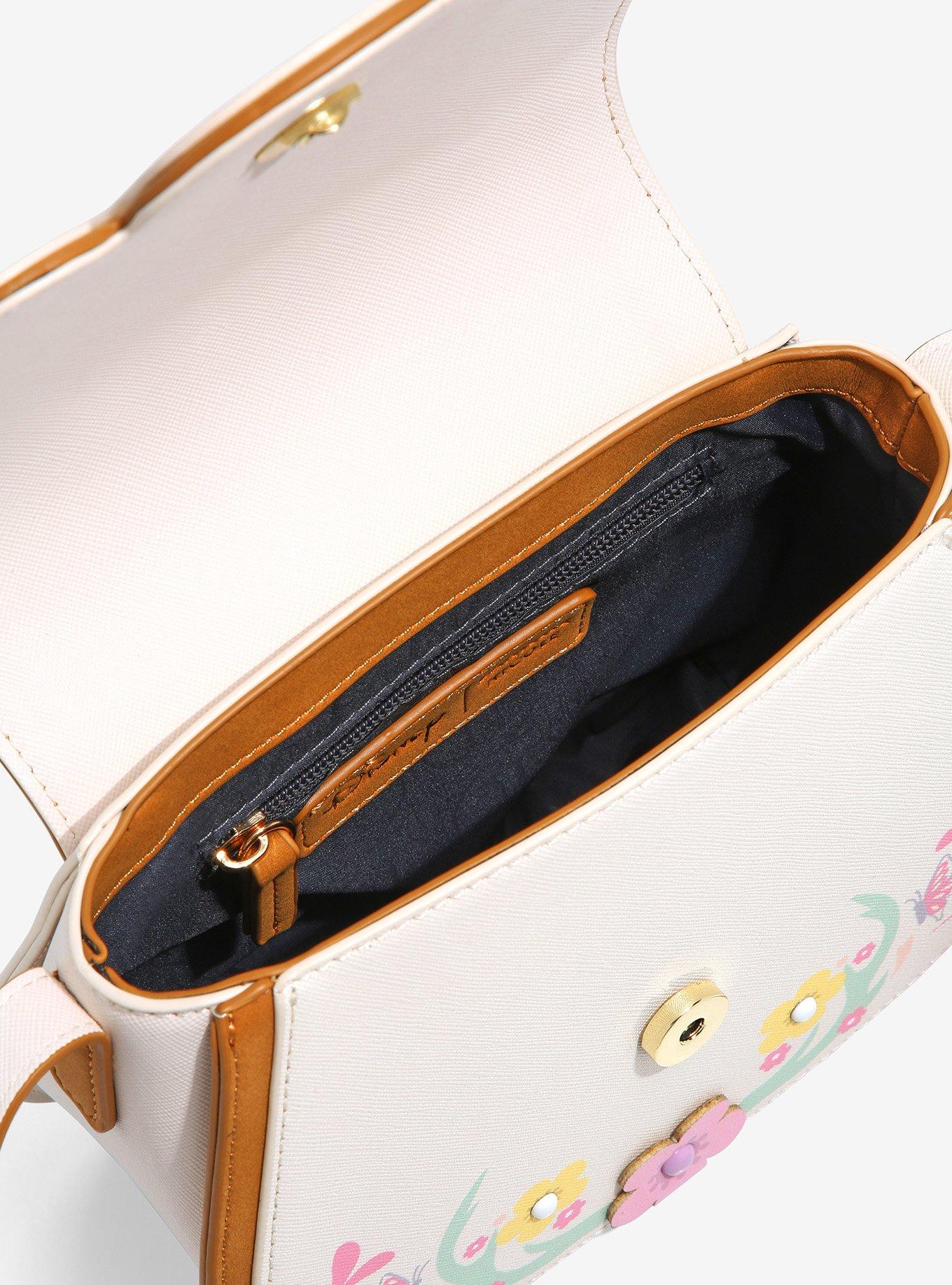 Danielle Nicole Disney Bambi Figural Floral Crossbody Bag, , alternate