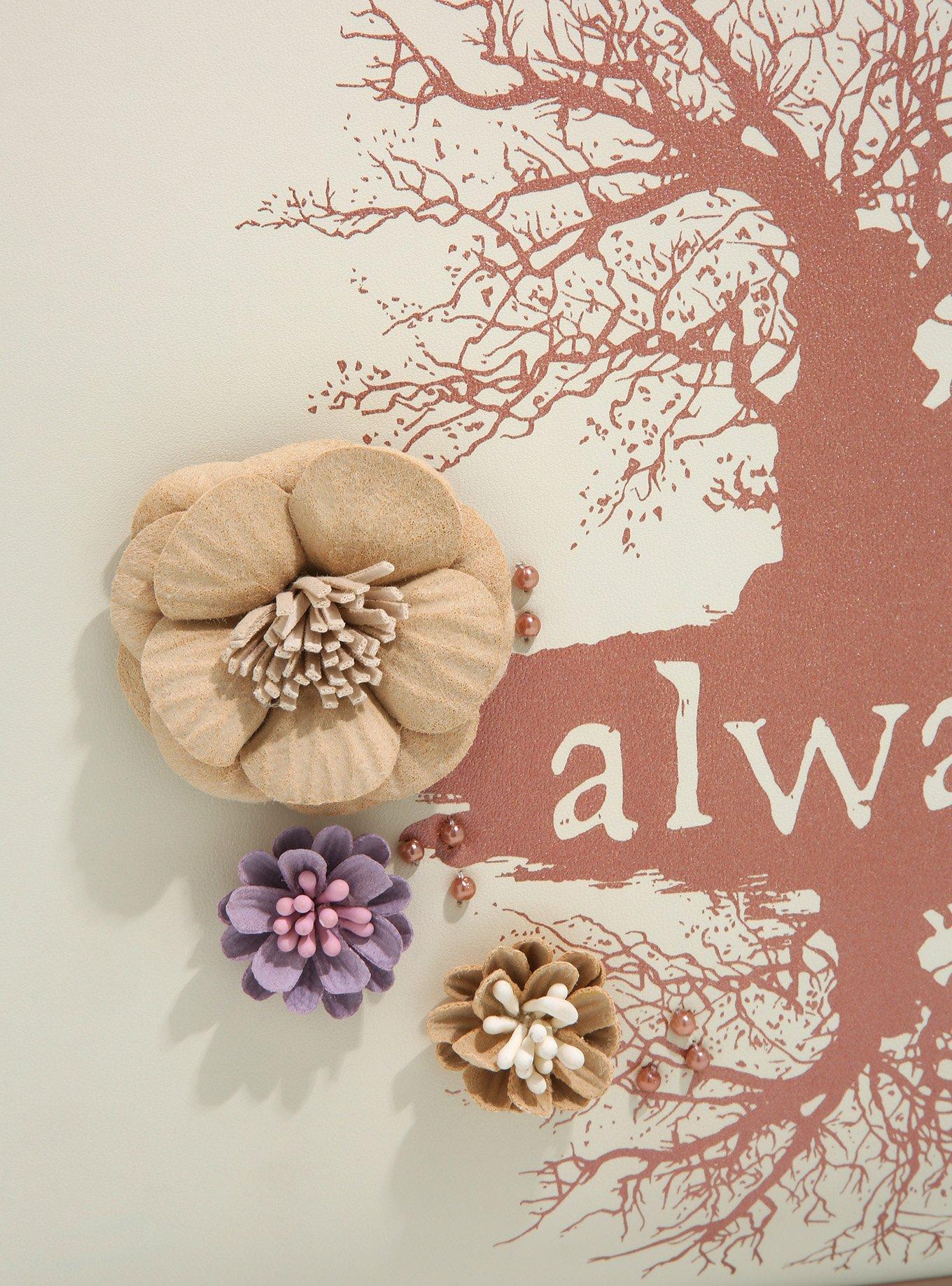 Harry Potter Always Floral Handbag - BoxLunch Exclusive, , alternate