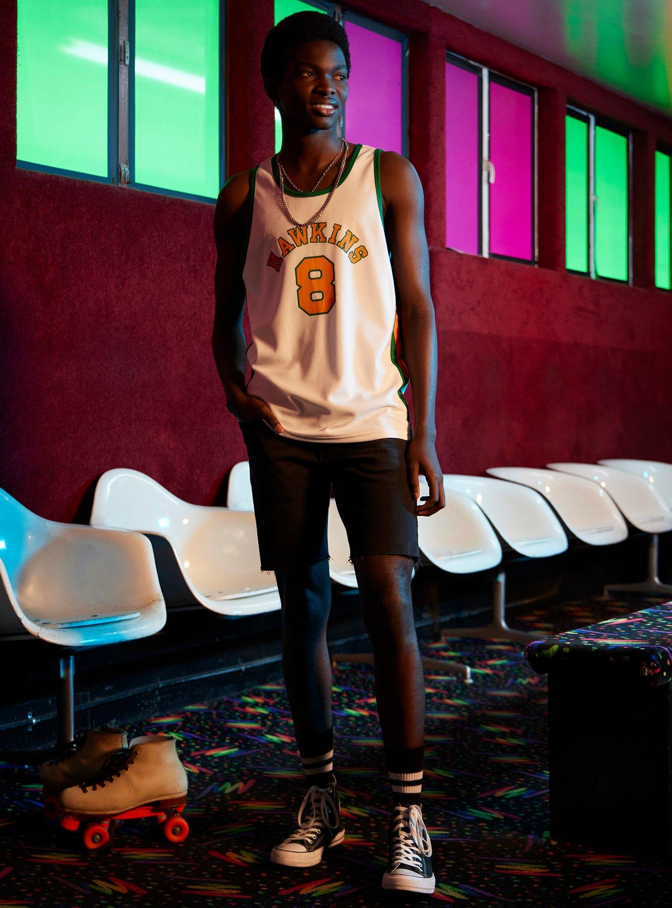 Our Universe Stranger Things Lucas Basketball Jersey, MULTI, alternate