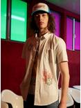 Our Universe Stranger Things Scantron Woven Button-Up, MULTI, alternate
