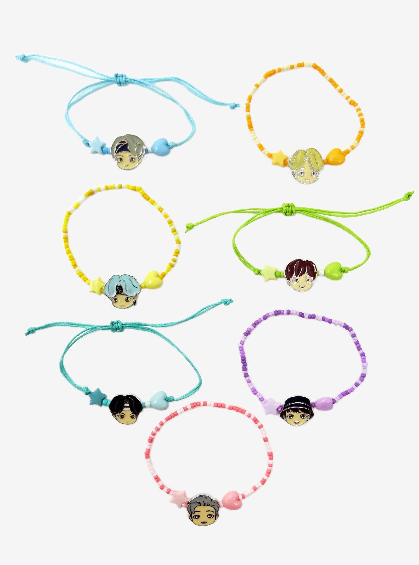 TinyTAN Chibi Bracelet Set Inspired By BTS, , alternate