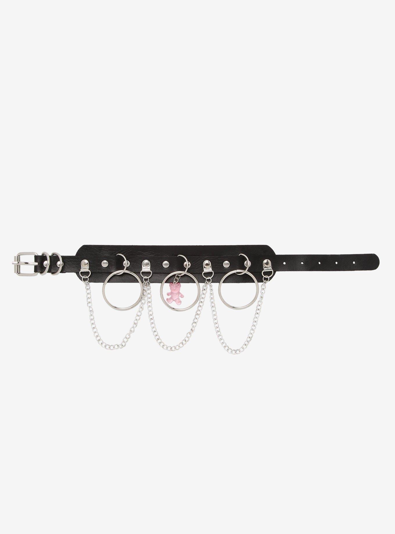 Ashnikko O-Ring Statement Choker, , alternate