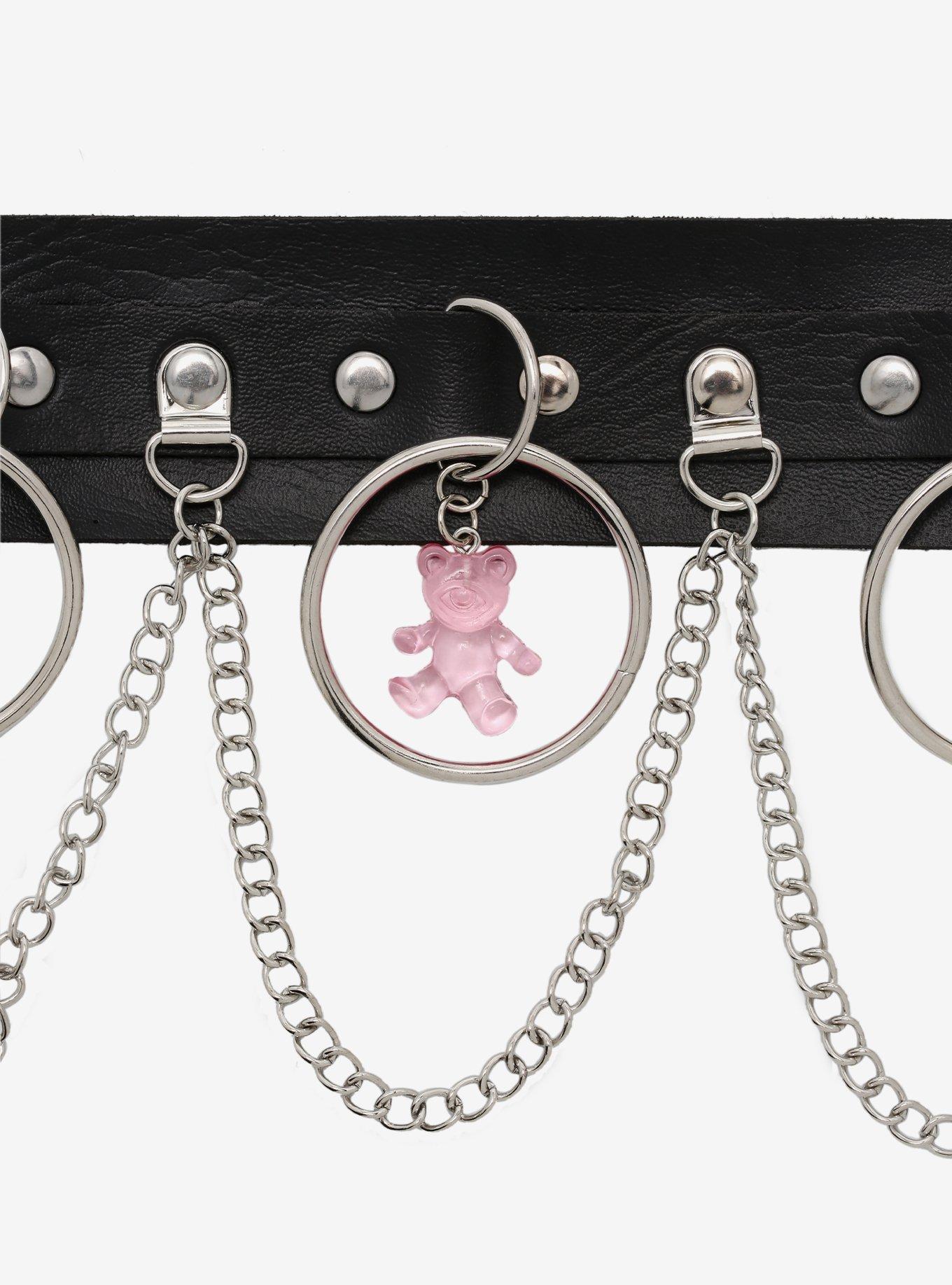 Ashnikko O-Ring Statement Choker, , alternate